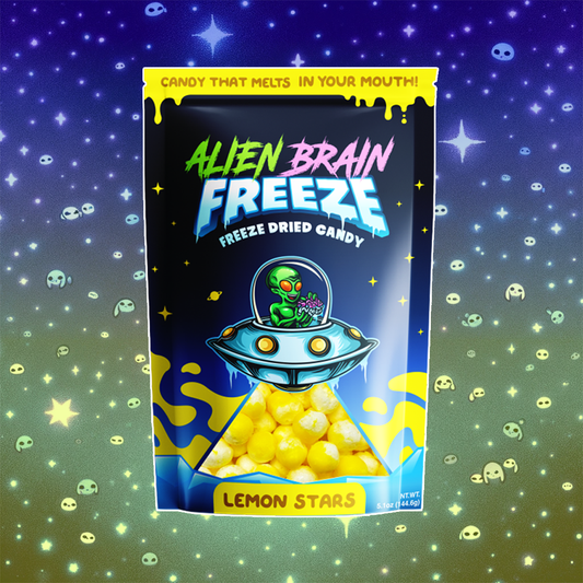 Freeze Dried Lemon Stars 16 ct